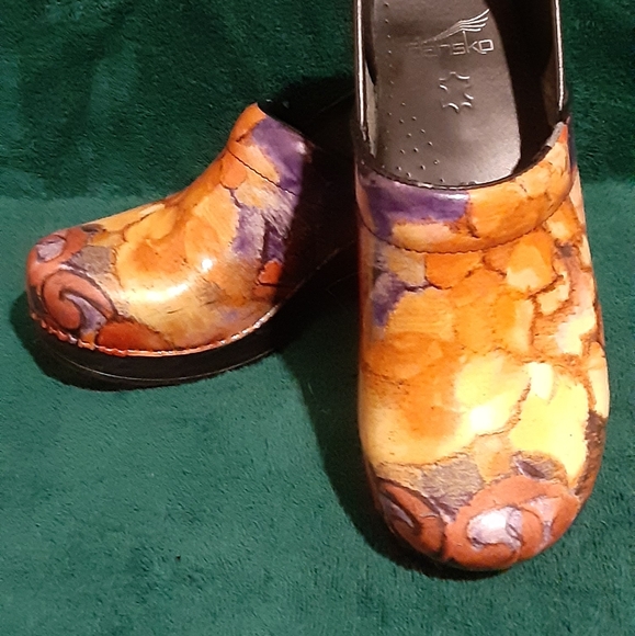 Dansko Fresco Professional Leather Clogs size 38 - Picture 2 of 10